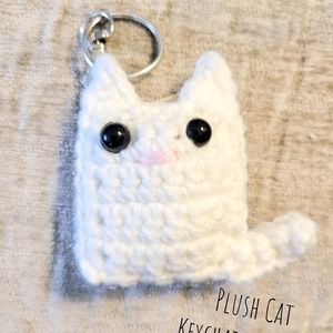 Handmade cat keychains
